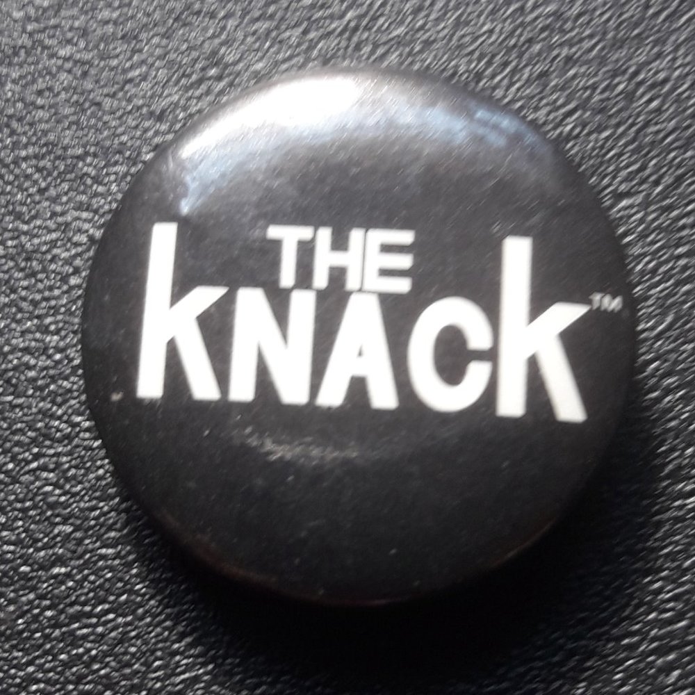 The Knack Vintage Rock Music Pinback Button